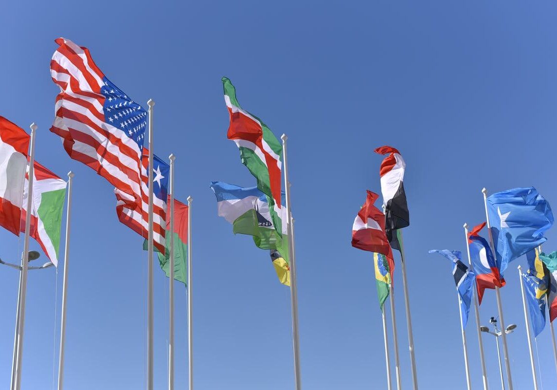 International flags